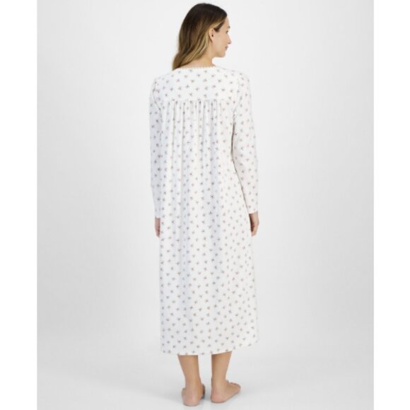 Charter Club Women's Cotton Printed Nightgown, Rosebud Toss, NWT - Picture 2 of 2